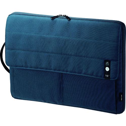 ■SANWA カジュアルPCインナーケース(15.6型ワイド)〔品番:INCA15NV〕【2007140:0】[送料別途見積り][掲外取寄][店頭受取不可]