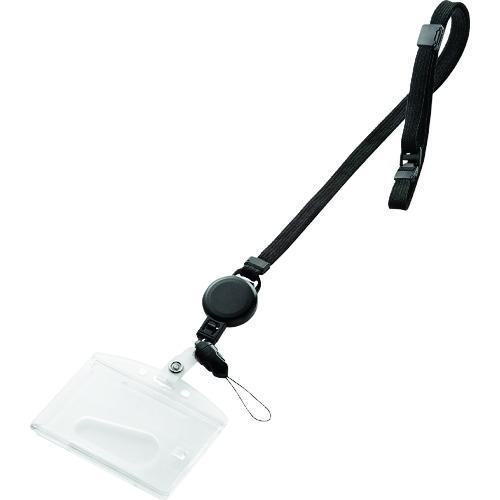 ■SANWA リール付ストラップ(ハードタイプIDケース付)〔品番:DGSTR1〕【2008743:0】[送料別途見積り][掲..