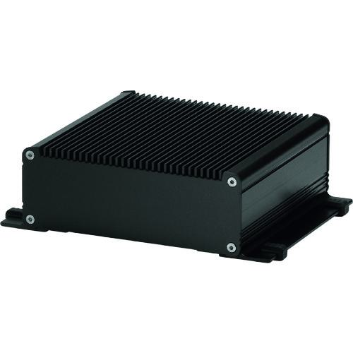 ■タカチ フランジ足付ヒートシンクアルミケース ブラック〔品番:EXHF231015BB〕【2009775:0】[法人・事..