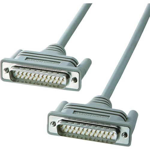 ■SANWA RS-232Cケーブル(25pin/クロス・非同期通信・1.5m)〔品番:KRS107K〕【2013329:0】[送料別途見積..