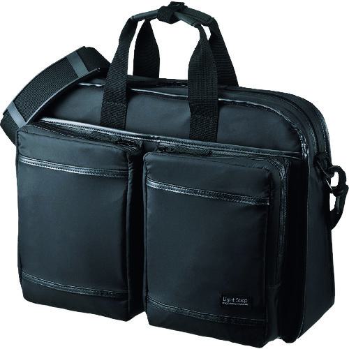 ■SANWA 超撥水・軽量PCバッグ〔品番:BAGLW9BK〕【2014842:0】[法人・事業所限定][外直送元][店頭受取不..