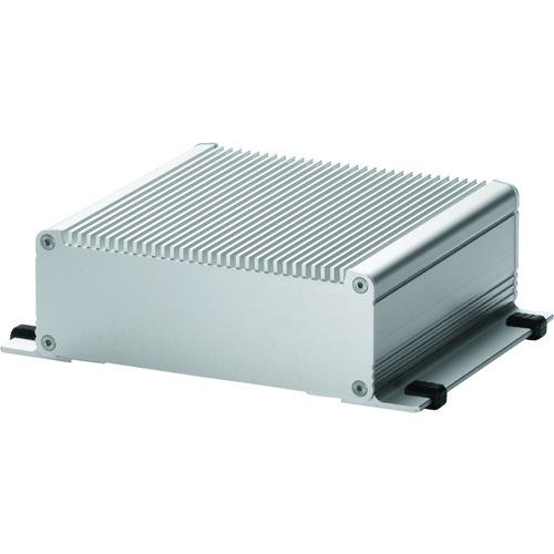 ■タカチ フランジ足付ヒートシンクアルミケース シルバー〔品番:EXHF23527SS〕【2019171:0】[法人・事業所限定][外直送元][店頭受取不可]