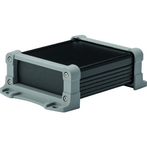 ■タカチ フランジ足付アルミケース アルミパネルタイプ ブラック/グレー〔品番:EXPF11413BG〕【2019279:0】[送料別途見積り][掲外取寄][店頭受取不可]