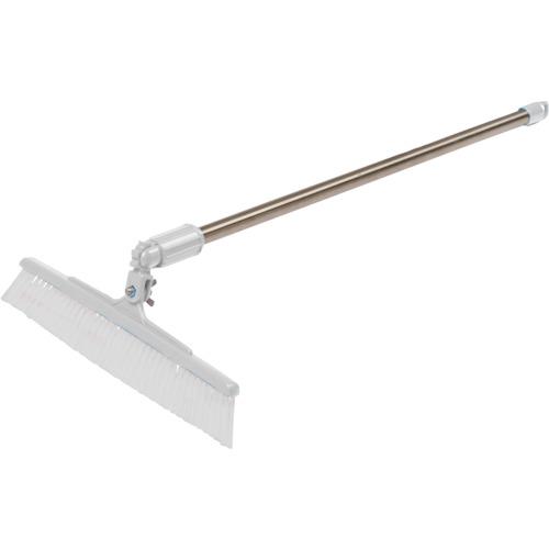 ■BURRTEC バーキュートプラス 衛生管理用ほうき クネットタイプ短柄 ハード白5 BCP30KT-BH40HW 5P〔品..