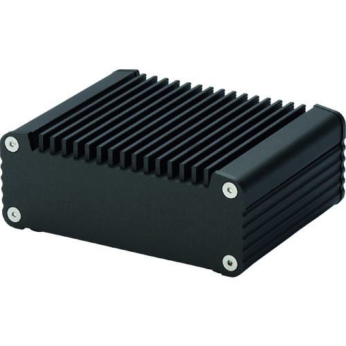 ■タカチ ヒートシンクアルミケース ブラック〔品番:EXH191123BB〕【2020679:0】[法人・事業所限定][外直送元][店頭受取不可]