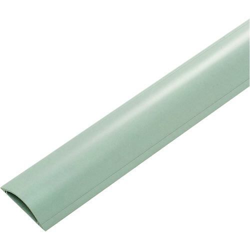 ■SANWA ケーブルカバー(グレー、2m)〔品番:CAR90GY2〕【2021183:0】[法人・事業所限定][外直送元][店頭受取不可]