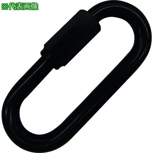 ■水本 ステンレス リングキャッチ 黒色塗装 線径8mm 長さ62mm〔品番:B2855〕【2021975:0】[店頭受取不可]