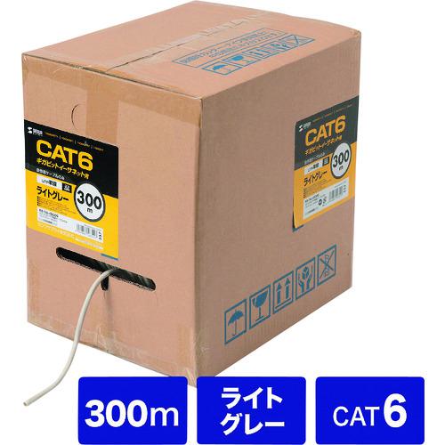 ■SANWA カテゴリ6UTP単線ケーブルのみ〔品番:KBT6LCB300N〕【2022881:0】[法人・事業所限定][外直送元][店頭受取不可]