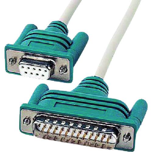 ■SANWA RS-232Cケーブル(クロス・2m)〔品番:KRXD2〕【2022883:0】[送料別途見積り][掲外取寄][店頭受取..