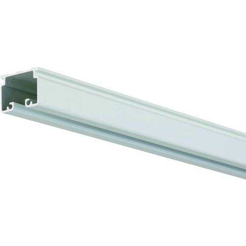 ■岡田 カーテンレール D30レール4mアルミ ホワイト〔品番:12L40WH〕【2026125:0】[送料別途見積り][法人・事業所限定][直送][店頭受取不可]