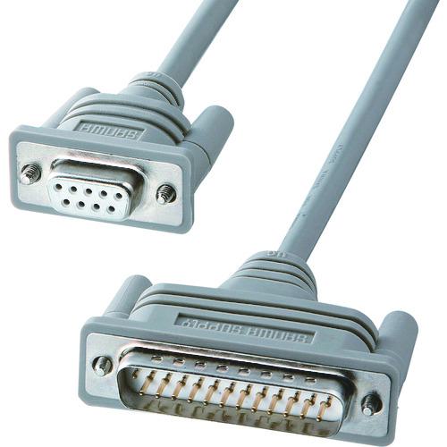 ■SANWA RS-232Cケーブル〔品番:KRS3102F07K2〕【2027580:0】[送料別途見積り][掲外取寄][店頭受取不可]