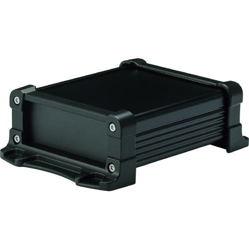 ■タカチ フランジ足付アルミケース アルミパネルタイプ ブラック〔品番:EXPF20625BB〕【2028696:0】[法人・事業所限定][外直送元][店頭受取不可]