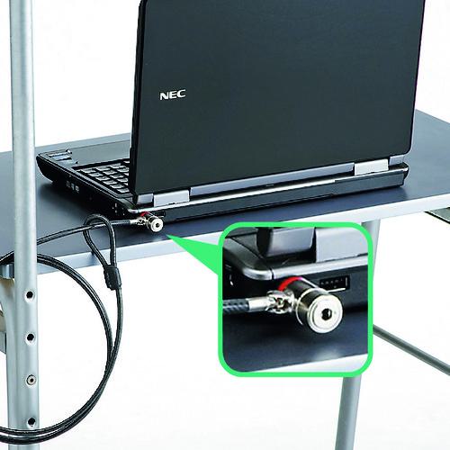 ■SANWA ノート・デスクトップパソコンセキュリティ〔品番:SL63〕【2030937:0】[法人・事業所限定][外直..