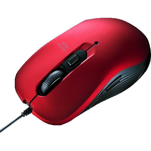 ■SANWA 有線ブルーLEDマウス〔品番:MABL114R〕【2031442:0】[送料別途見積り][掲外取寄][店頭受取不可]