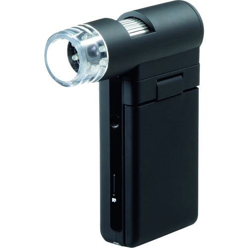 ■SANWA デジタル顕微鏡〔品番:LPE05BK〕【2032402:0】[法人・事業所限定][外直送元][店頭受取不可]