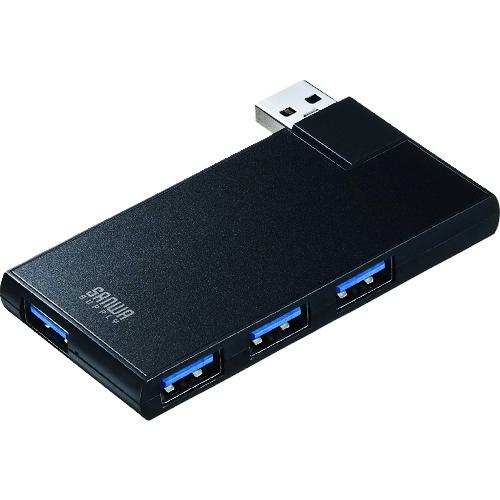 SANWA USB3.04ݡȥϥ֡:USB3HSC1BK͡2032468:0[ˡ͡Ƚ][ľ][ŹƬԲ]