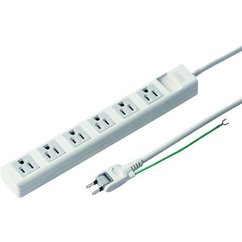 ■SANWA 電源タップ〔品番:TAPN3650MGN〕【2033621:0】[店頭受取不可]