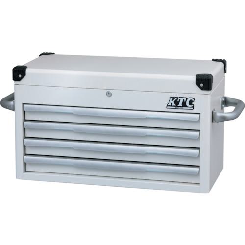 ■KTC トップチェスト(4段4引出し)ホワイト〔品番:EKR-1004WH〕【2034364:0】[法人・事業所限定][外直送元][店頭受取不可]