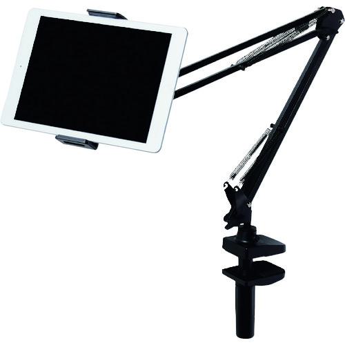 ■ELECOM Zアーム型タブレットスタンド〔品番:TBDSZARMBKN〕【2039089:0】[店頭受取不可]