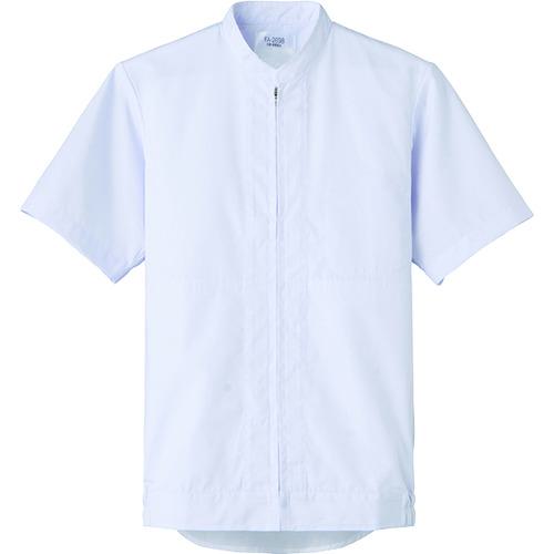 ■サンペックス 体毛防止半袖ジャンバーホワイト〔品番:FA2698S〕【2040285:0】[送料別途見積り][掲外取寄][店頭受取不可](4)