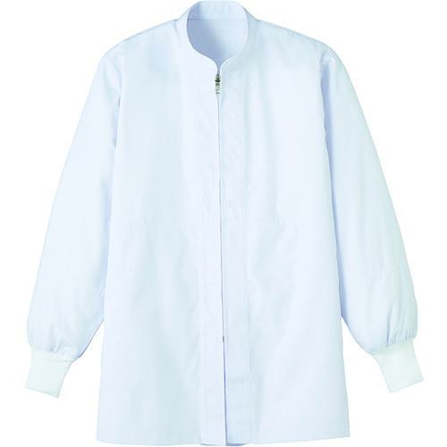 ■サンペックス 長袖コート 白〔品番:FAP27183L〕【2043438:0】[送料別途見積り][掲外取寄][店頭受取不可]