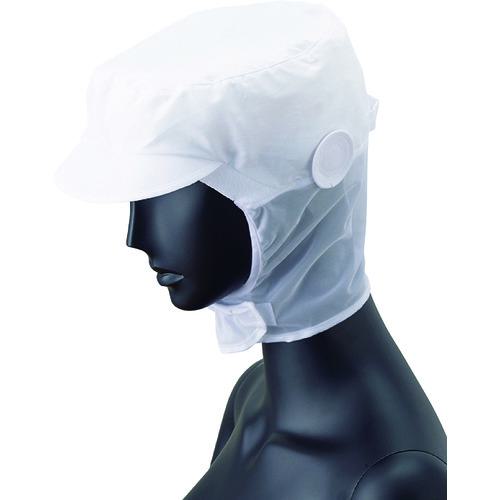 ■サンペックス ショートフード 衛生帽子 ホワイト F〔品番:G5193〕【2048228:0】[送料別途見積り][掲外..