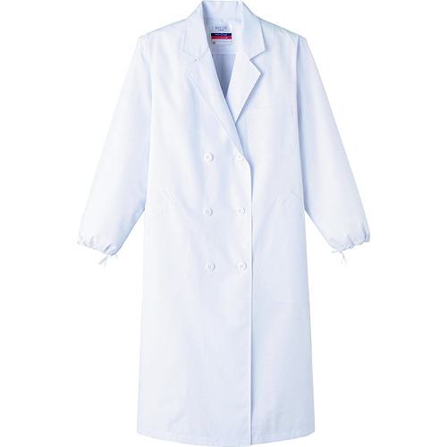 ■サンペックス 女子W型診察衣 抗菌〔品番:MR125LL〕【2049773:0】[送料別途見積り][掲外取寄][店頭受取不可]