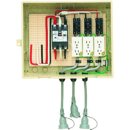 ■未来 屋外電力用仮設ボックス〔品番:1433CB5L〕【2050878:0】[送料別途見積り][掲外取寄][店頭受取不可]