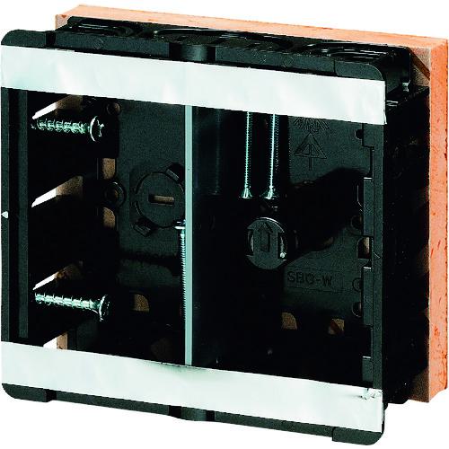 ■未来 断熱ボード付小判スライドボックス(センター磁石付)〔品番:SBGWMDBF〕【2051434:0】[送料別途見積り][掲外取寄][店頭受取不可]