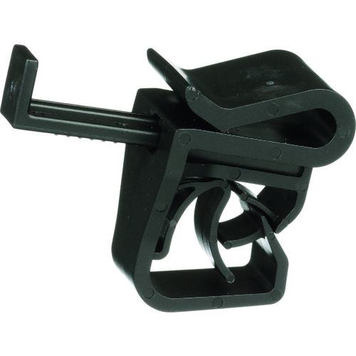 ■PANDUIT ソーラークリップ フレーム外付け用パラレル(平行)型 ストッパー付き 耐候性黒 100個入り UCC..