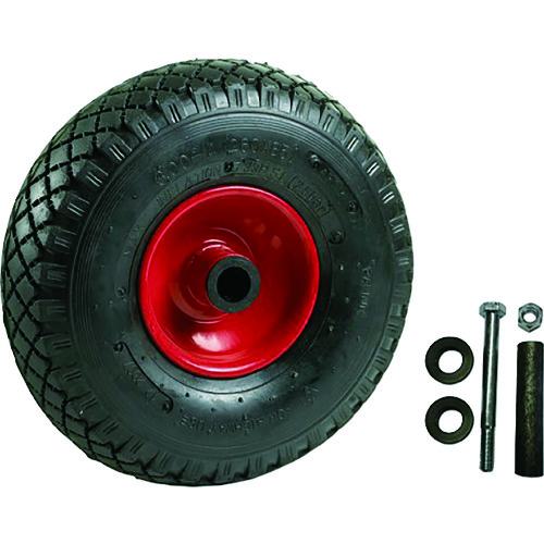 ■RAVENDO 空気入りタイヤ(鋼鉄製運搬車用)〔品番:628309〕【2063119:0】[店頭