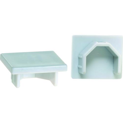 ■TRUSCO ピクチャーレール用 エンドキャップ 2個入 シルバー〔品番:TMCESV〕【2065728:0】[店頭受取不可]