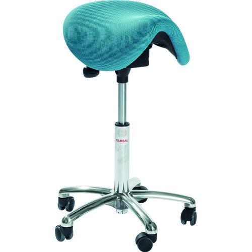 ■Global DALTON サドルチェア ブルー 座高58~77cm〔品番:462074512〕【2070863:0】[店頭受取不可]