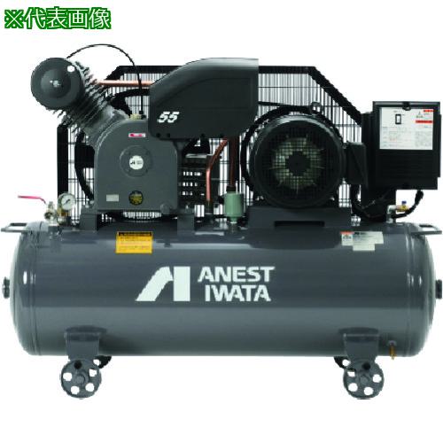 ■アネスト岩田 レシプロコンプレッサ(タンクマウント・オイルフリータイプ)50Hz モーター出力11kW〔品番:TFP110CF10M5〕【2071103:0】[法人・事業所限定][直送元][店頭受取不可]