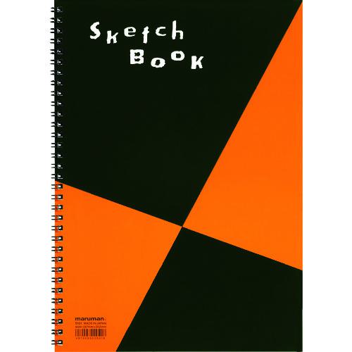 ■maruman A4 スケッチブック 図案印刷シリーズ〔品番:S131〕【2072121:0】[店頭受取不可]