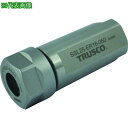 ■【在庫限り】TRUSCO NC旋盤用ストレートシャンクコレットホルダ フラット付きERコレットホルダSSL型(メトリック) シャンク径16 全長50 ER11用〔品番:SSL16ER11035〕【2076896:0】[店頭受取不可]