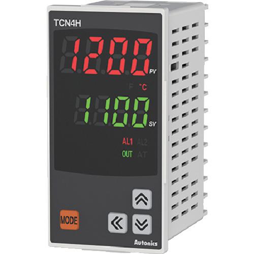 ■オートニクス 2段表示型温度調節器〔品番:TCN4H24R〕【2079783:0】[店頭受取不可]