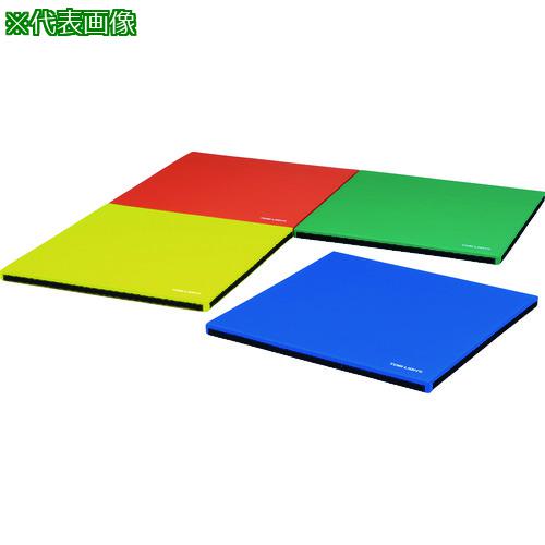 ■トーエイライト プレイランドマット90×90 黄〔品番:T2799Y〕【2081226:0】[送料別途見積り][法人・事業所限定][直送][店頭受取不可]