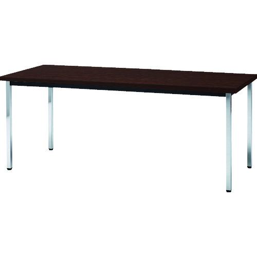 ■TRUSCO 会議用テーブル 1500X900XH700 角脚 下棚無し ローズ〔品番:TD1590RO〕【2082229:0】[法人・事業所限定][直送元][店頭受取不可]