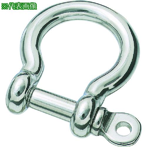 ■TRUSCO オタフクシャックル ステンレス製 D寸法13.5mm (1個=1袋)〔品番:TOS13〕【2082593:0】[店頭受取不可]