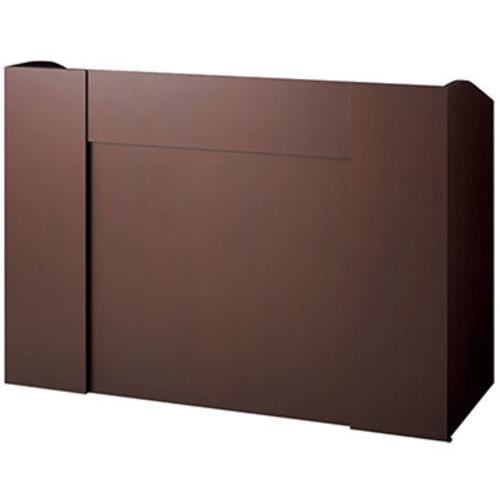 ■NAIKI 講演台〔品番:FS24DBR〕【2089466:0】[送料別途見積り][法人・事業所限定][外直送][店頭受取不可]