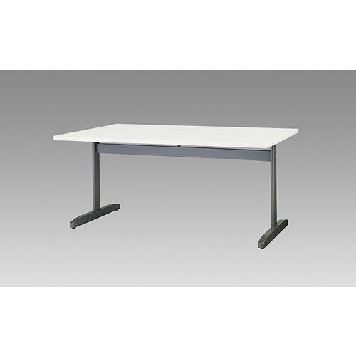 ■NAIKI 会議用テーブル (T字脚) (直線)〔品番:KHE1590WH〕【2089705:0】[送料別途見積り][法人・事業所限定][外直送][店頭受取不可]