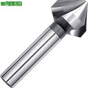 ■ウォーターミルズ 3枚刃 超硬カウンターシンク 90°20.5mmxL63 ノンコート〔品番:WMCCN205S10L63〕【2091072:0】[店頭受取不...