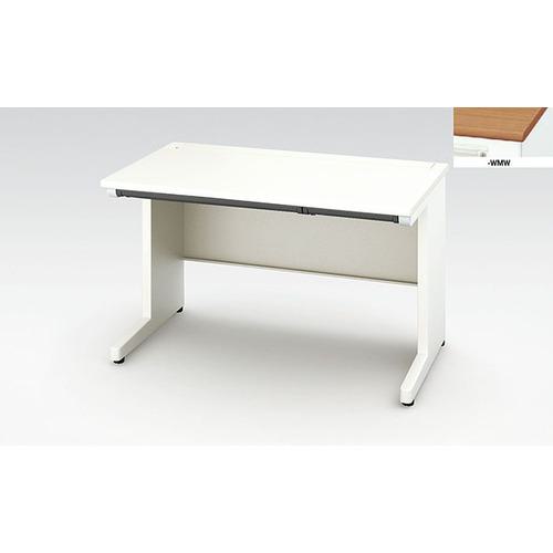 ■NAIKI 平デスク (浅型引出し付)〔品番:XEHH127FSWMW〕【2091582:0】[送料別途見積り][法人・事業所限定][外直送][店頭受取不可]