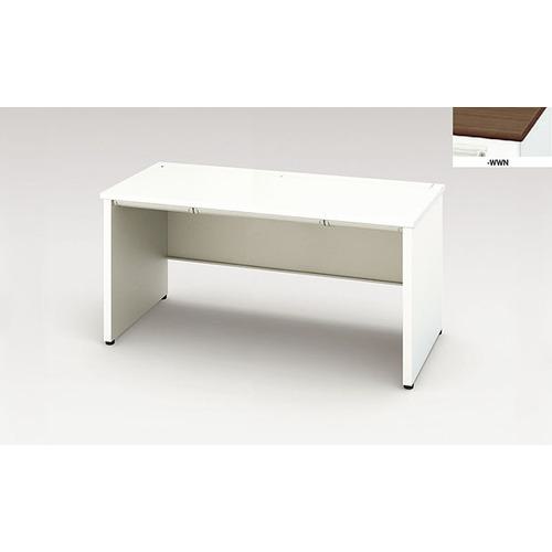 ■NAIKI 平デスク (パネル脚タイプ)〔品番:XEHH147FPWWN〕【2091799:0】[送料別途見積り][法人・事業所限定][外直送][店頭受取不可]