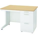 ■プラス 671481)LA 片袖机 LA-107A-3 WM/W4 〔品番:LA107A3WMW4〕【2093643:0】[送料別途見積り][法人..