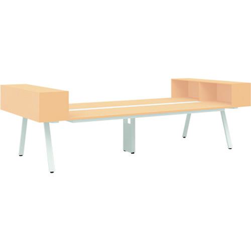 ■PLUS 665772)Genela両側机上収納セットGE2814WS3 WM/W4〔品番:GE2814WS3WMW4〕【2096519:0】[送料別途見積り][法人・事業所限定][外直送][店頭受取不可]