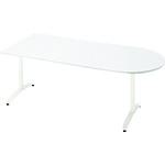 ■PLUS 677563)ロンナ 会議テーブル NN-1809TAU W4/W4 〔品番:NN1809TAUW4W4〕【2096954:0】[送料別途見..