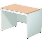 ■プラス 674331)ステージオ 平机 ST-107H-P WM/W4 〔品番:ST107HPWMW4〕【2097019:0】[送料別途見積り][法人・事業所限定][外直送][店頭受取不可]