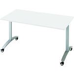 ■PLUS 677739)ロンナ 会議テーブル NN-1207TKR W4/M4 〔品番:NN1207TKRW4M4〕【2097042:0】[送料別途見..